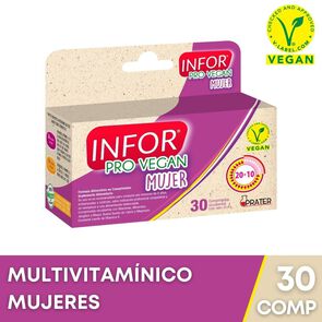 Infor-Pro-Vegan-Mujer-Vitaminas-30-Comprimidos-imagen