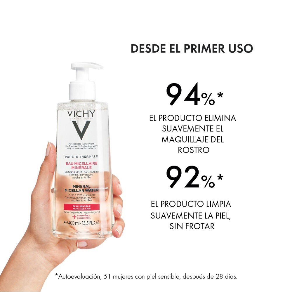 Purete-Thermale-Agua-Micelar-Mineral-Desmaquillante-Rostro/Ojos-Piel-Sensible-400-mL-imagen-4