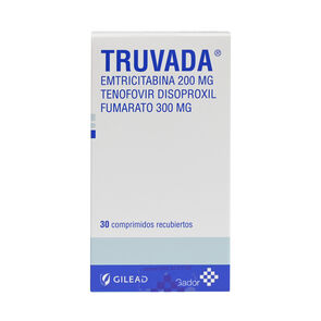 Truvada-Tenofovirl-Disoproxil-Fumarato-300-mg-Emtricitabina-200-mg-30-Comprimidos-Recubiertos-imagen