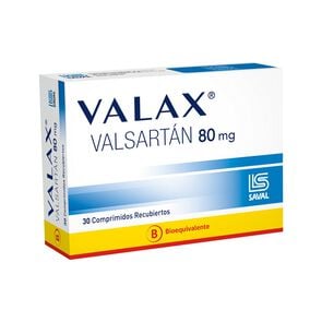 Valax-Valsartán-80-mg-30-Comprimidos-Recubiertos-imagen