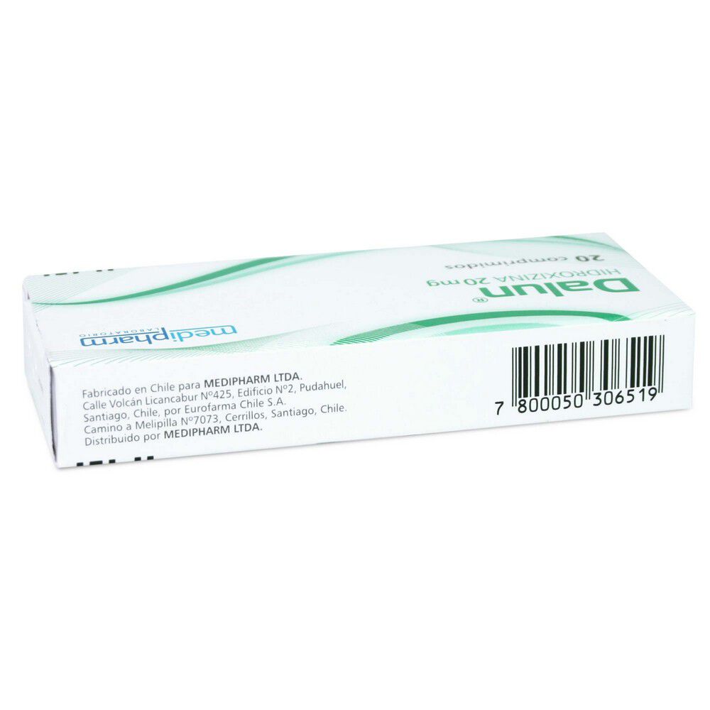 Dalun-Hidroxizina-20-mg-20-Comprimidos-imagen-3