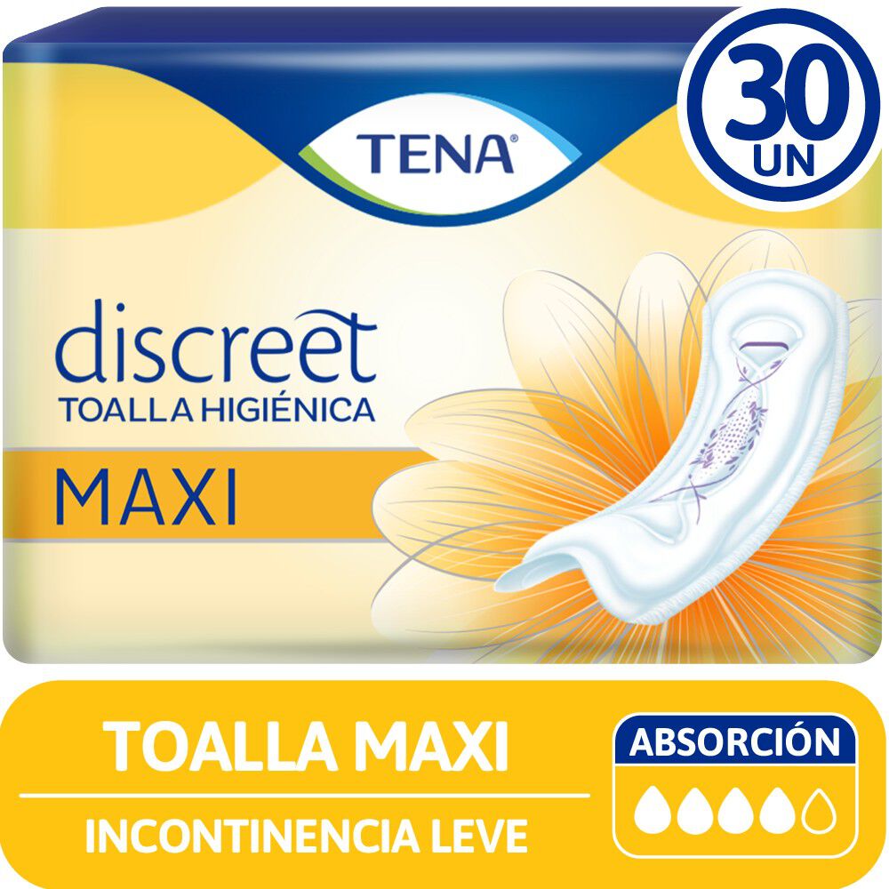 Toalla-para-Incontinencia-Urinaria-Maxi-30-Unidades-imagen-1
