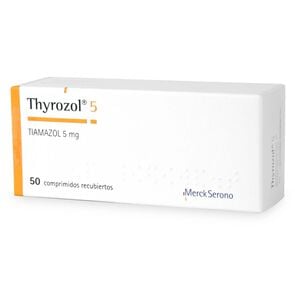Thyrozol-Tiamazol-5-mg-50-Comprimidos-Recubierto-imagen