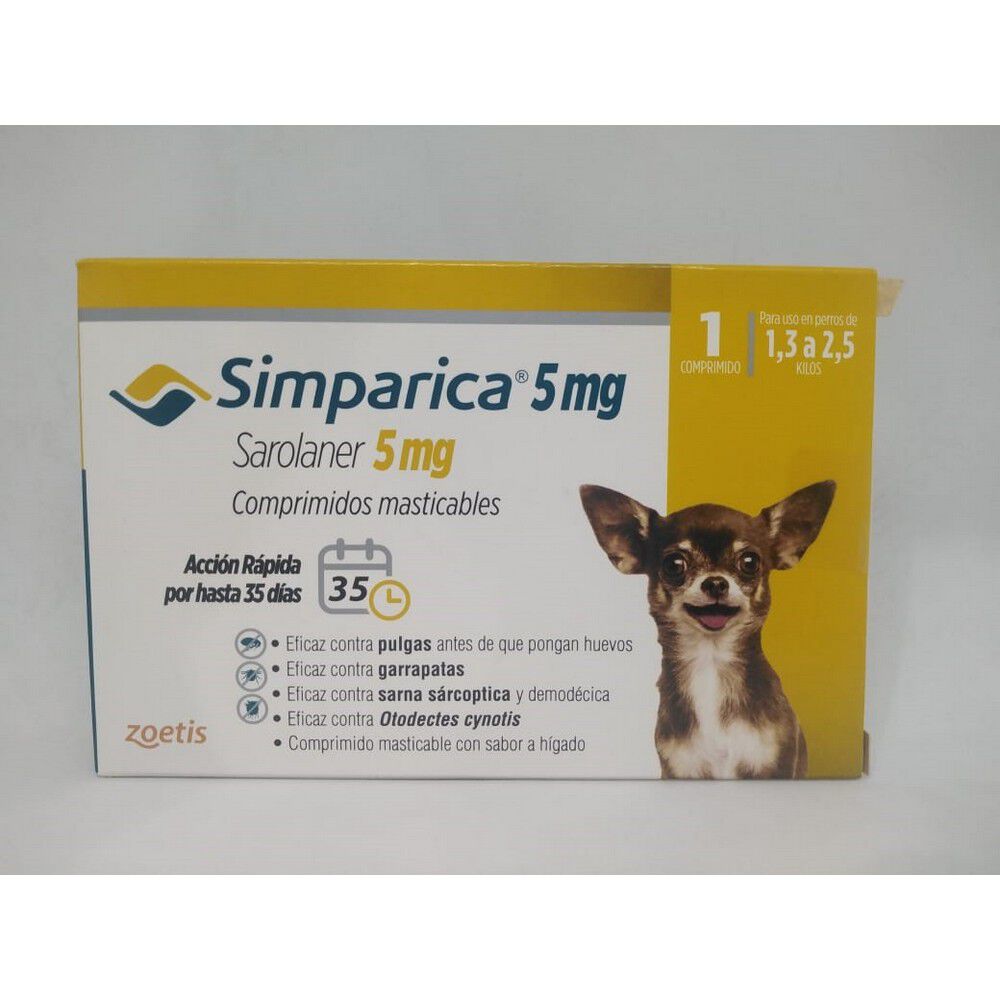 Simparica-Saronaler-5-mg-1-Comprimido-Masticables-imagen-1