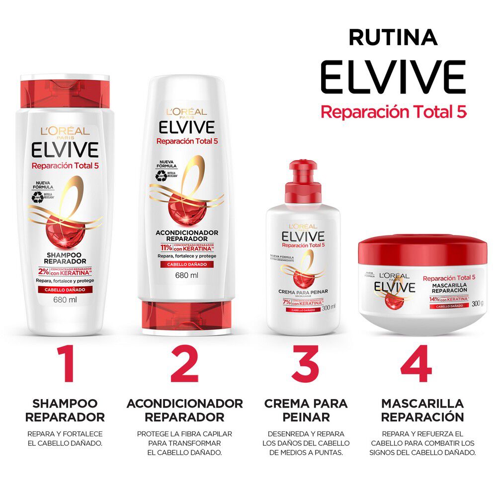 Acondicionador-Reparacion-Total-5-con-Keratina-Cabello-Da–ado-680-ml-imagen-3