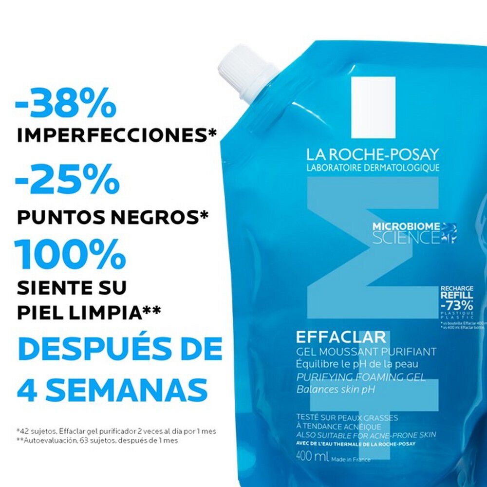 Limpiador-Facial-Effaclar-Gel-+M-Purificante-Refill-400-ml-imagen-5
