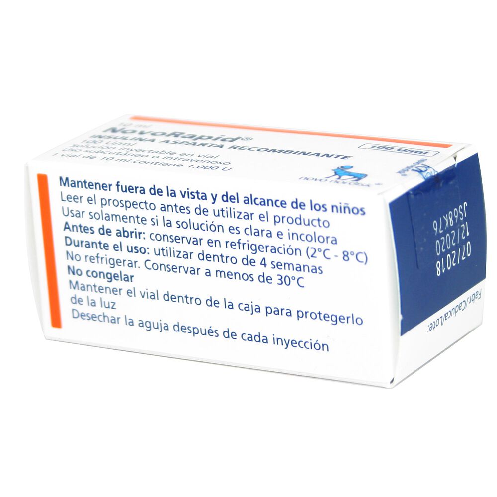 Novorapid-Insulina-Aspartica-Soluble-100-UI-1-Ampolla-imagen-2