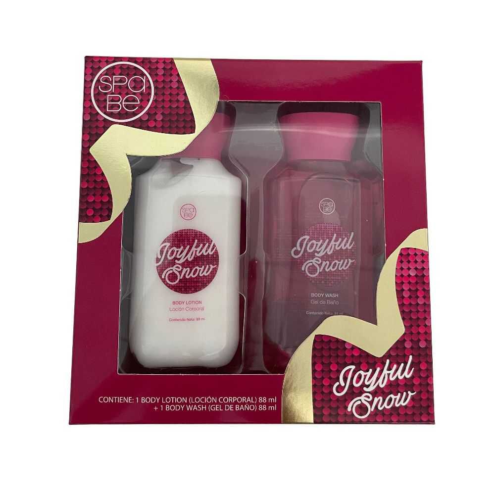 Set-Joyful-Snow-Loción-Corporal-88ml-+-Shower-Gel-88ml-imagen-1