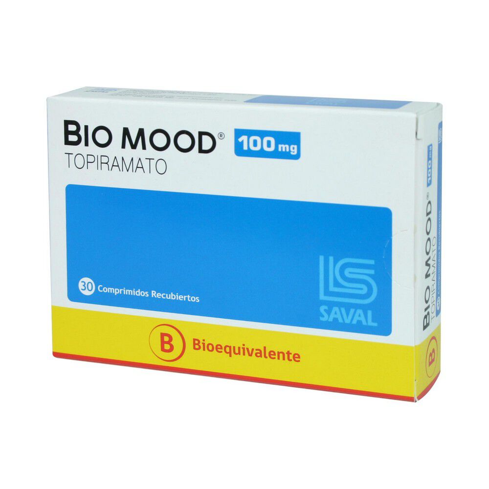Bio-Mood-Topiramato-100-mg-30-Comprimidos-Recubiertos-imagen-1