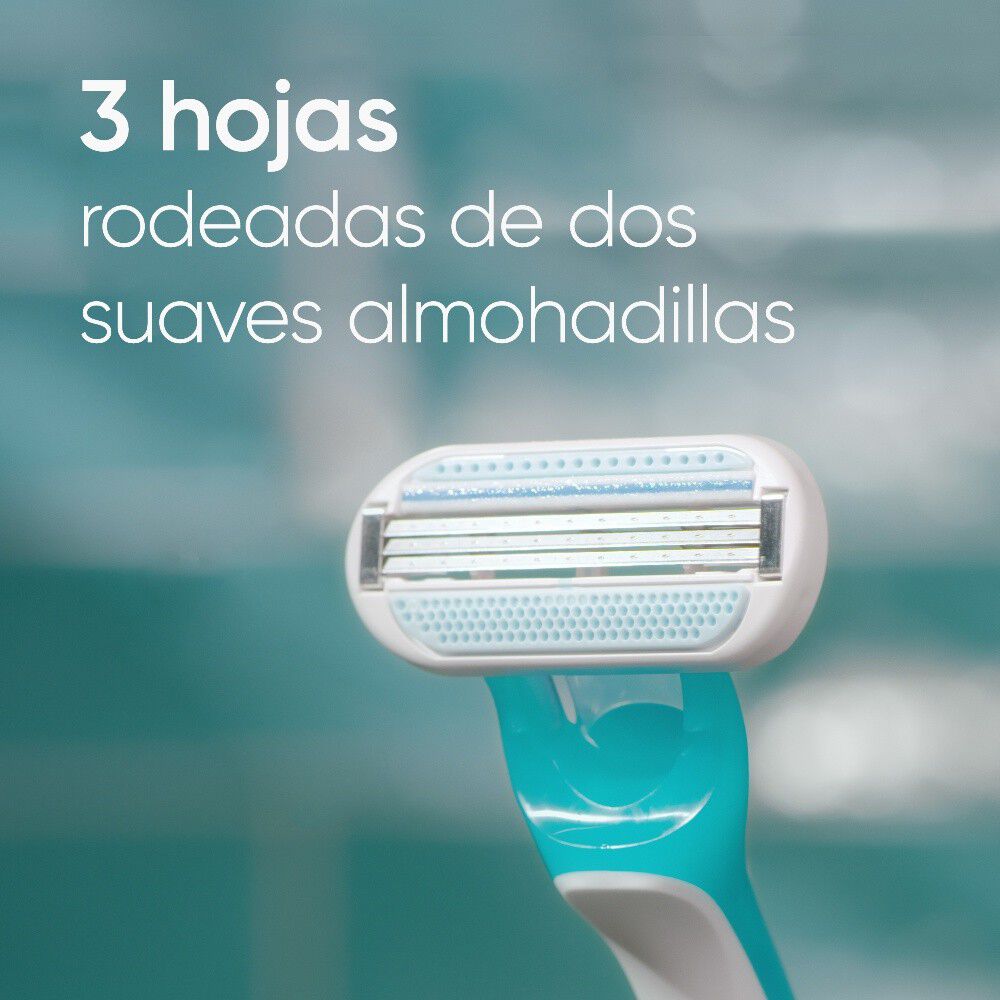 M&aacute;quina-de-Afeitar--Mujer-Venus-Tropical-con-Hojas-6-Und-imagen-4