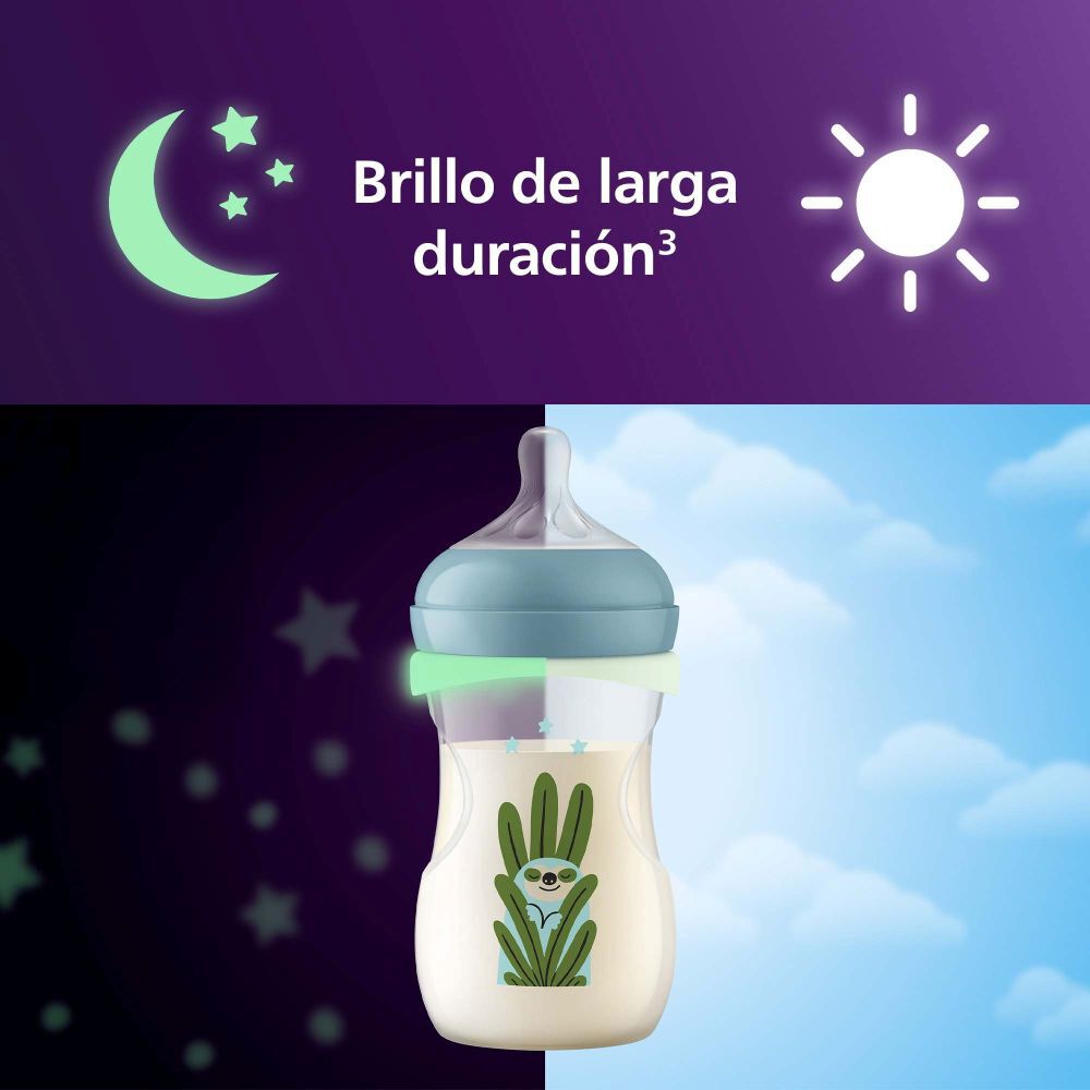 Mamadera-Natural-Brillo-Nocturno-3-6M-260Ml-+-Chupete-imagen-3