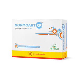 Normoart-XR-Metformina-750-mg-30-Comprimidos-de-Liberación-Prolongada-imagen
