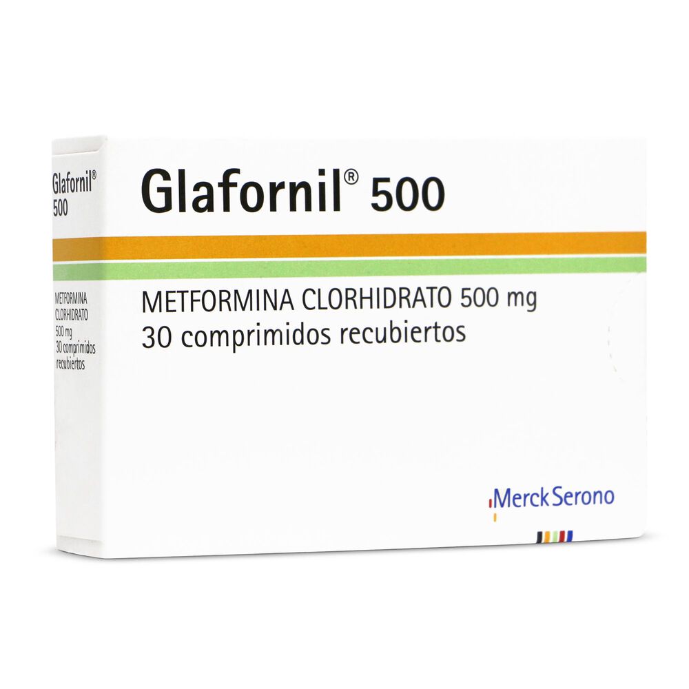 Glafornil-Metformina-500-mg-30-Comprimidos-Recubiertos-imagen