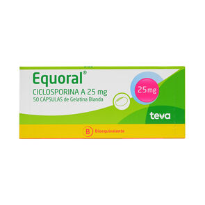 Equoral-Ciclosporina-A-25-mg-50-Cápsulas-de-Gelatina-Blanda-imagen