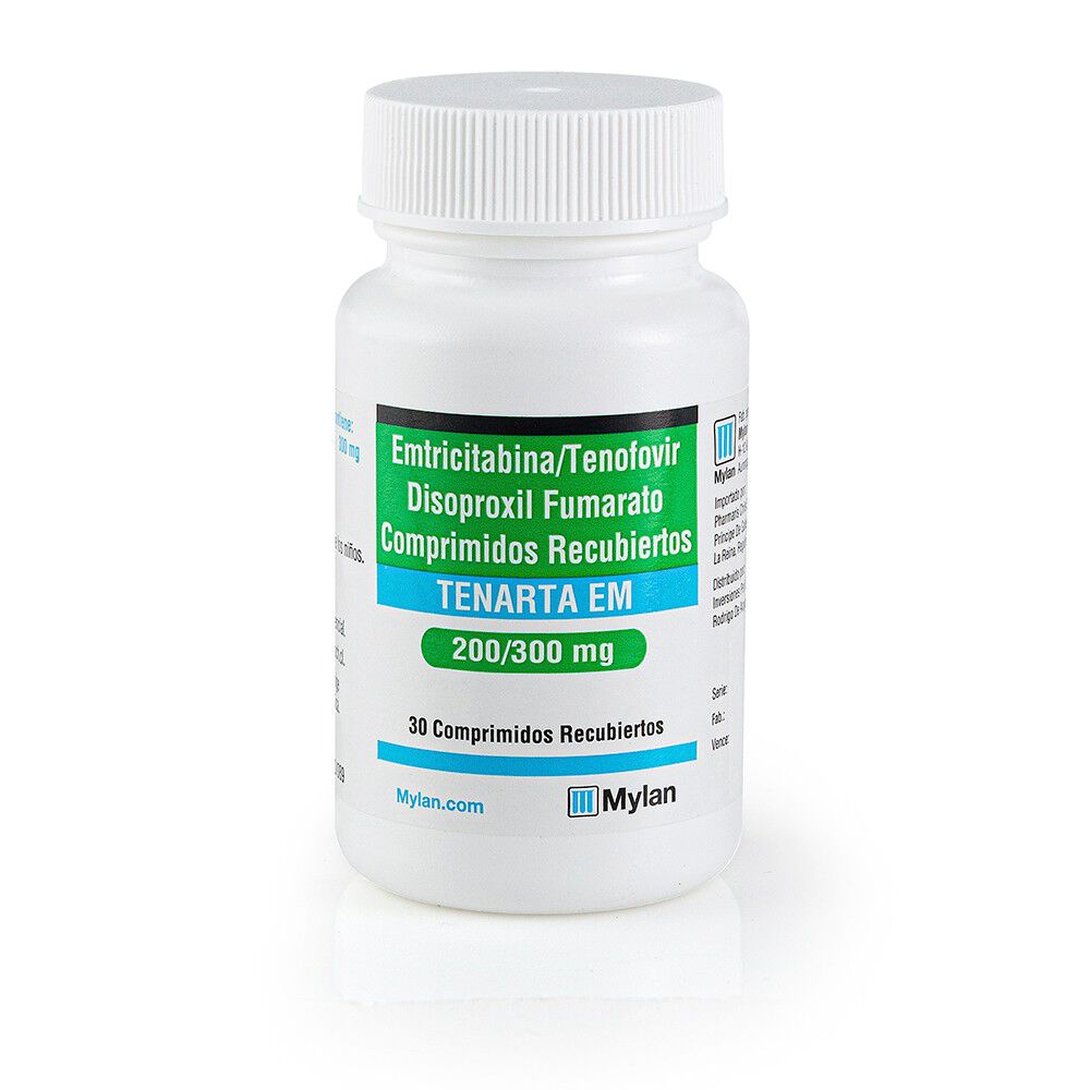 TENARTA-EM-Emtricitabina-200-mg-Tenofovir-Disoproxil-Fumarato-300-mg-30-Comprimidos-Recubiertos-imagen-2
