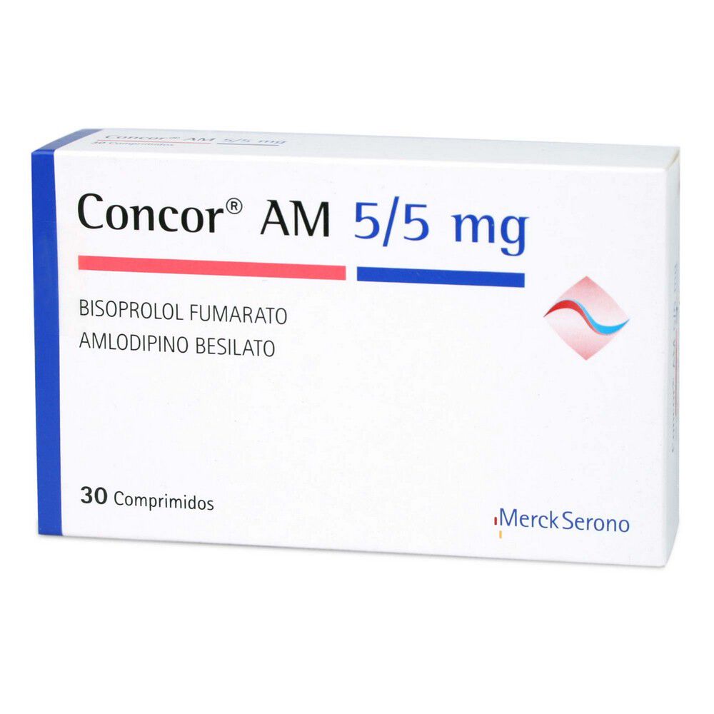 Concor-AM-Bisopropol-Fumarato-5-mg-30-Comprimidos-imagen-1