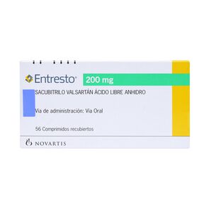 Entresto-Sacubitrilo-ValsartAcL/Anhid-200-mg-56-Comprimidos-imagen