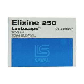 Elixine-Lentocap.-Teofilina-250-mg-20-Cápsulas-imagen