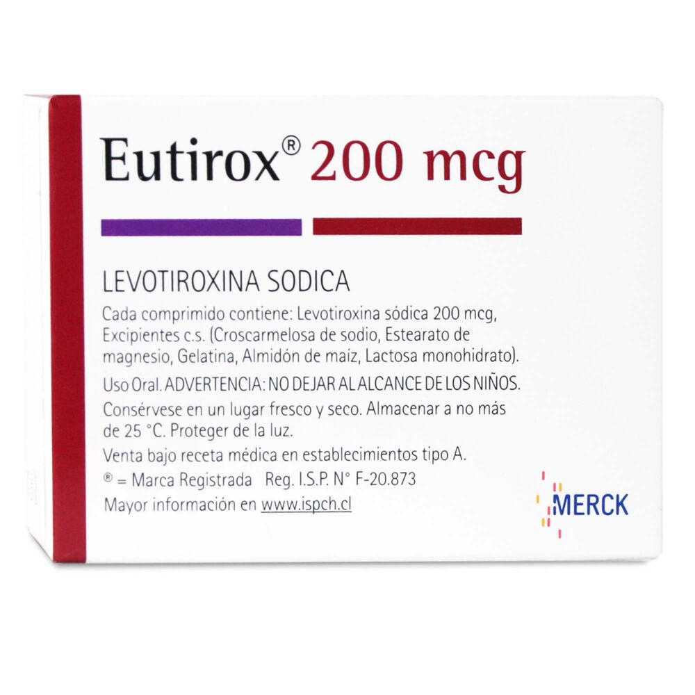Eutirox-200-Levotiroxina-200-mcg-50-Comprimidos-imagen-2