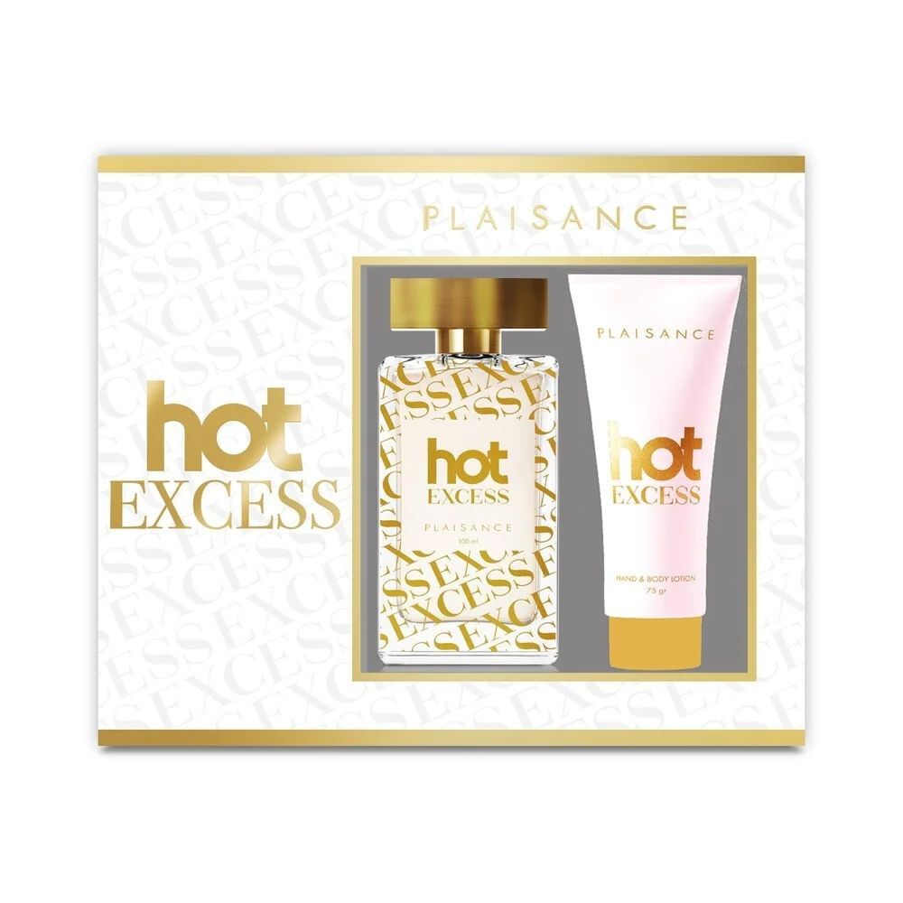 Set-Perfume-Hot-Excess-EDP-100-ml-+-Body-Loltion-imagen-1