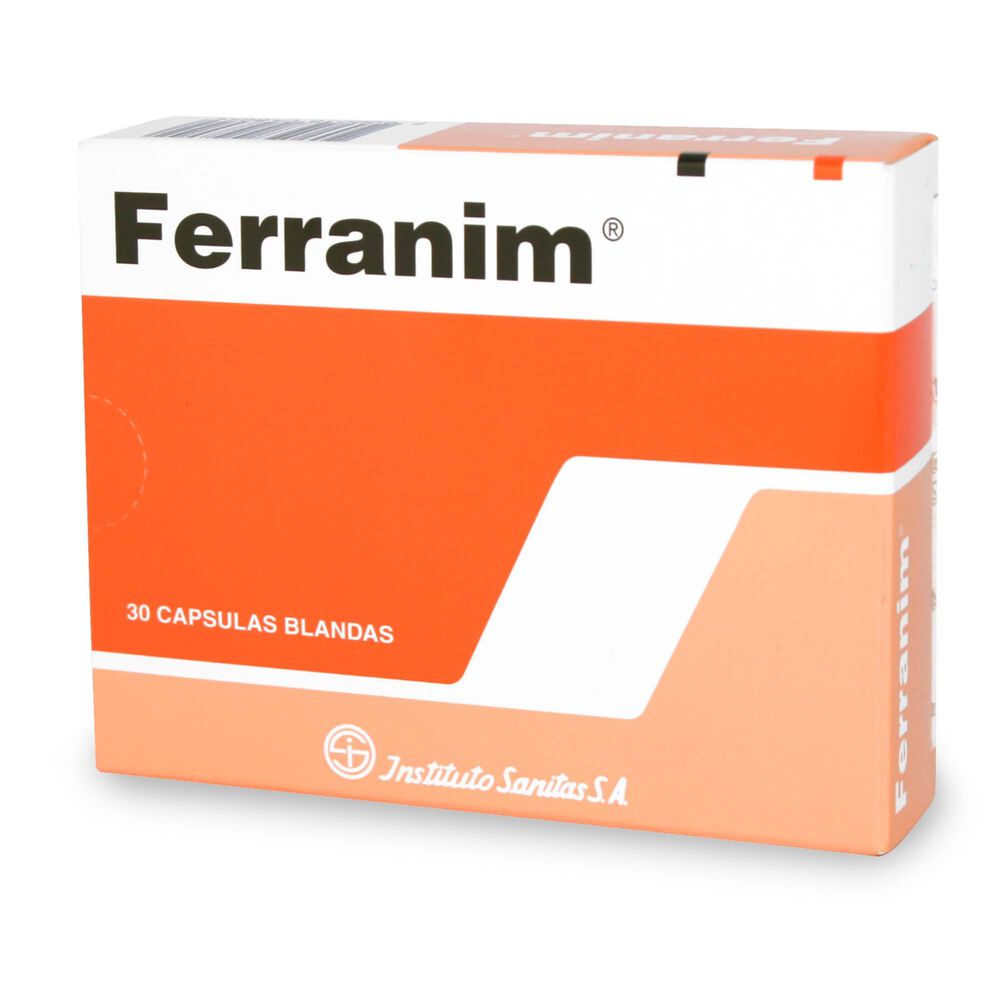 Ferranim-Fumarato-Ferroso-330-mg-30-Cápsulas-Blandas-imagen-1