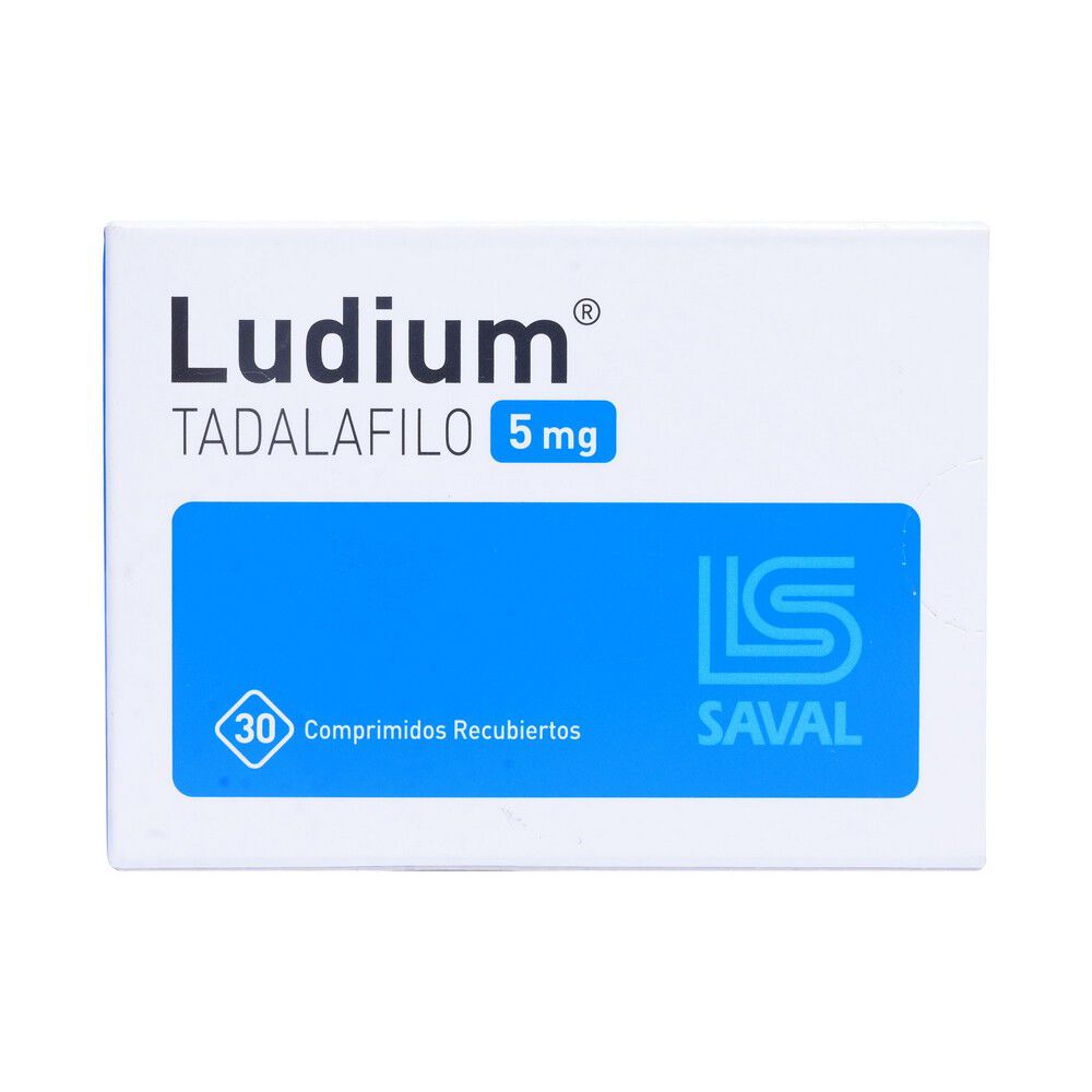 Ludium-Tadalafilo-5-mg-30-Comprimidos-Recubiertos-imagen