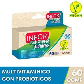 Infor-Pro-Vegan-Probiótico-Vitaminas-60-Comprimidos-imagen