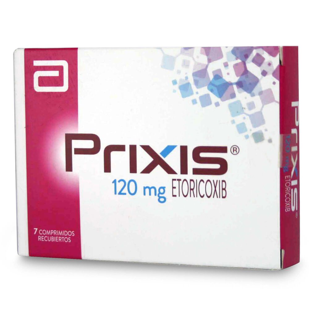Prixis-Etoricoxib-120-mg-7-Comprimidos-Recubiertos-imagen-1