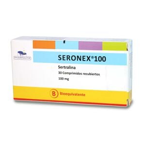 Seronex-Sertralina-100-mg-30-Comprimidos-Recubiertos-imagen