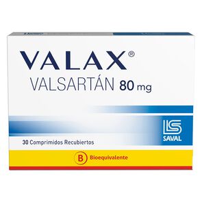 Valax-Valsartán-80-mg-30-Comprimidos-Recubiertos-imagen