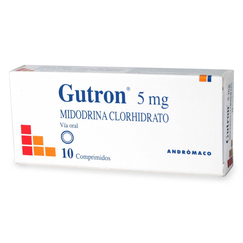 Gutron-Midodrina-5-mg-10-Comprimidos-imagen-1