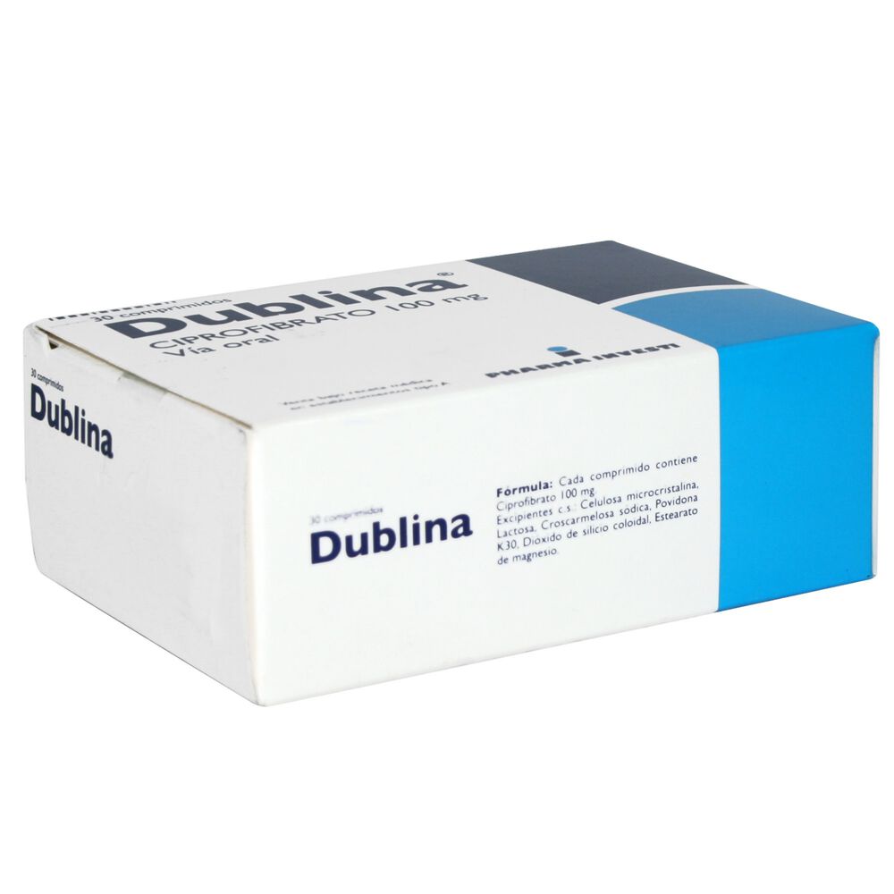 Dublina-Ciprofibrato-100-mg-30-Comprimidos-imagen-3