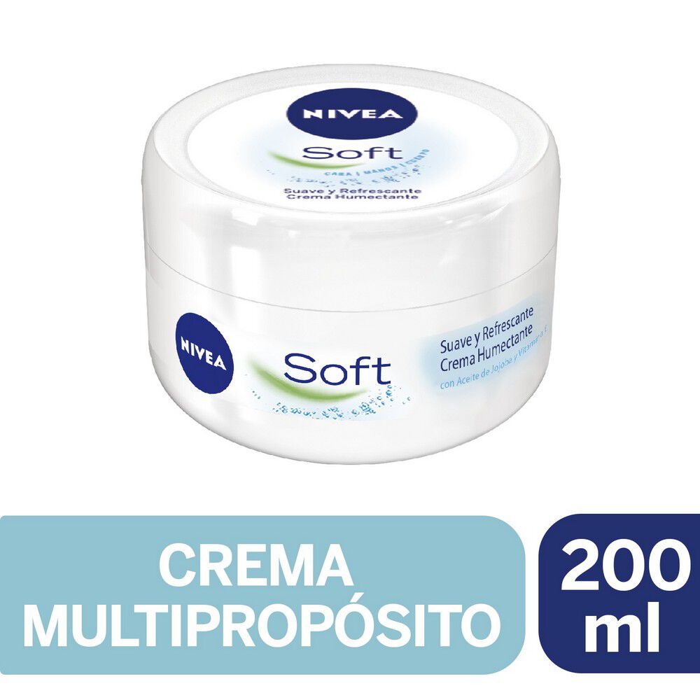 Crema-Multipropósito-Soft-Cara-Manos-Cuerpo-200-mL-imagen-1