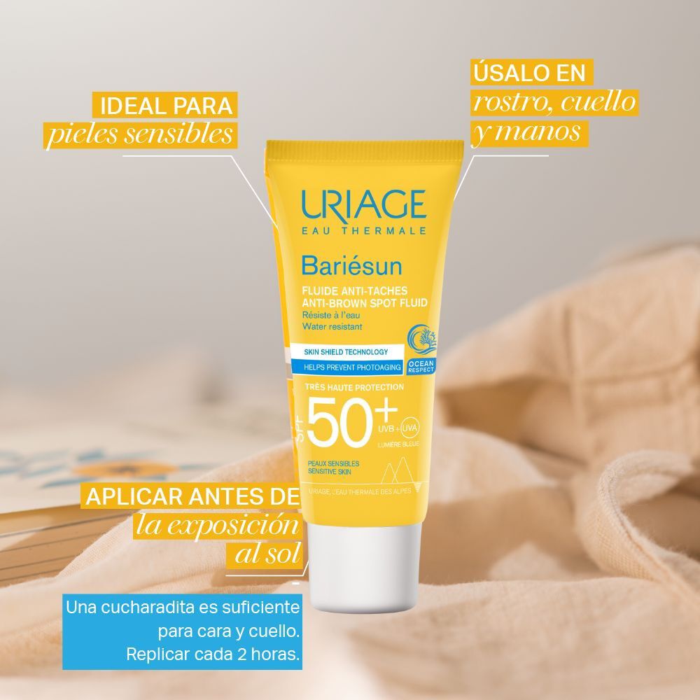 Protector-Solar-Antimanchas-Rostro-Bariésun-Fluido-SPF50+-40ml-imagen-3