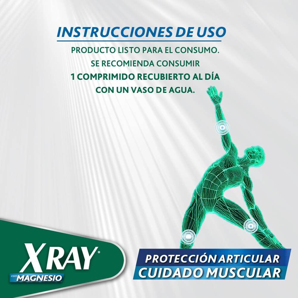 Xray-Colageno-Comprimidos-Magnesio-30Comp-imagen-5