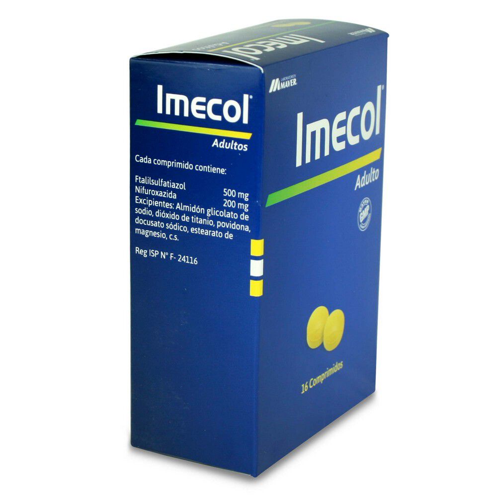 Imecol-Nifuroxazida-200-mg-16-Comprimidos-imagen-2