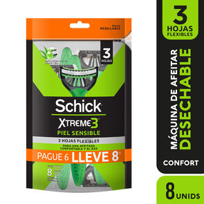 Maquina-Afeitar-Xtreme-Piel-Sensible-Lleve-8-Pague-6-imagen
