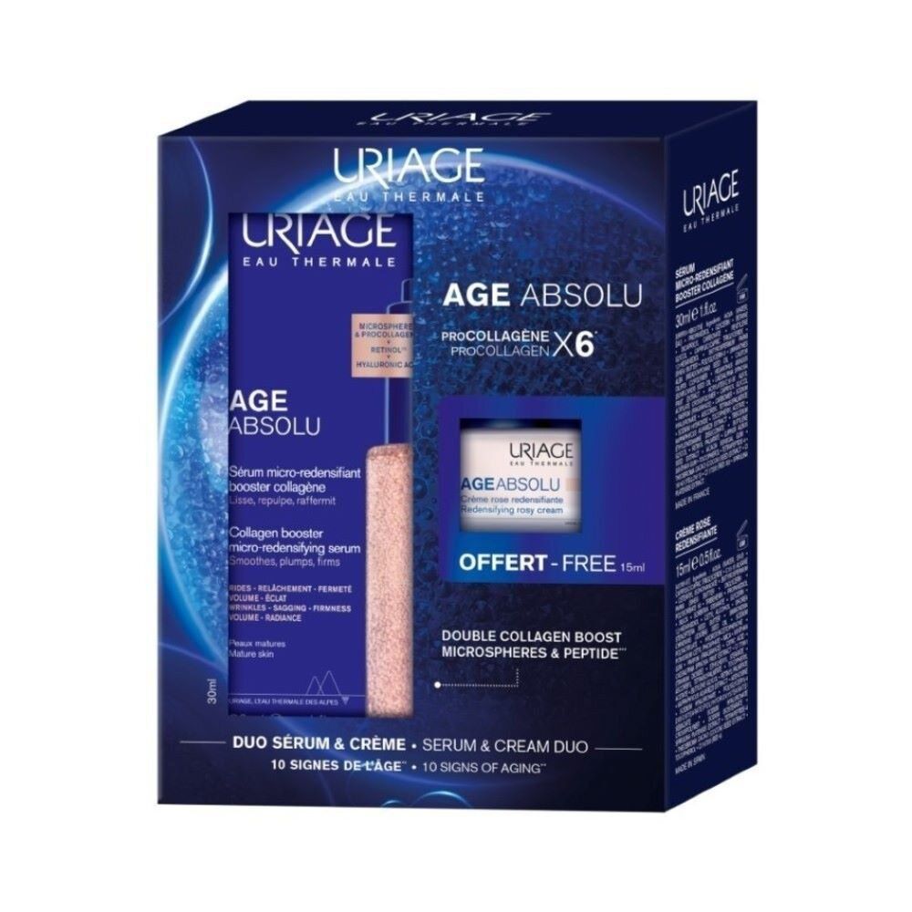 Set-Serum-Antiarrugas-Micro-redensificante-+-Crema-Antiarrugas-de-D&iacute;a-Age-Absolu--imagen-1