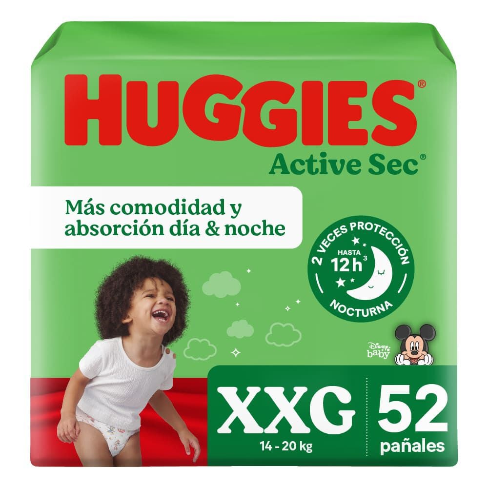 Pa&ntilde;ales-Huggies-Active-Sec-XXG-52-Un-imagen-1