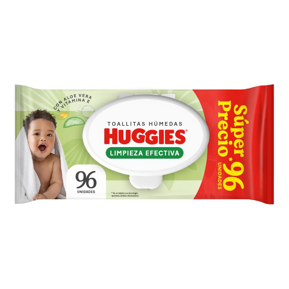Toallas-H&uacute;medas-Huggies-Limpieza-Efectiva-96-un-imagen-1
