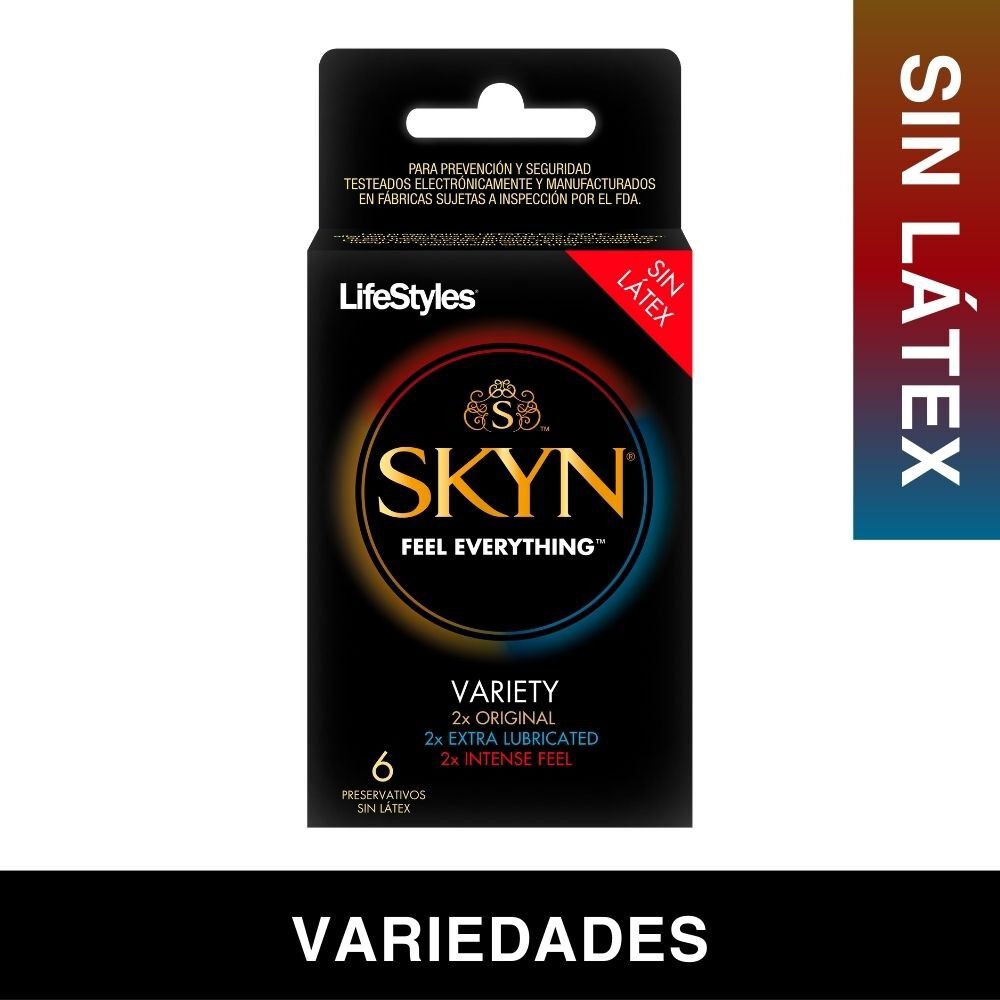 LifeStyles-Skyn-Variety-6-Preservativos-imagen-1