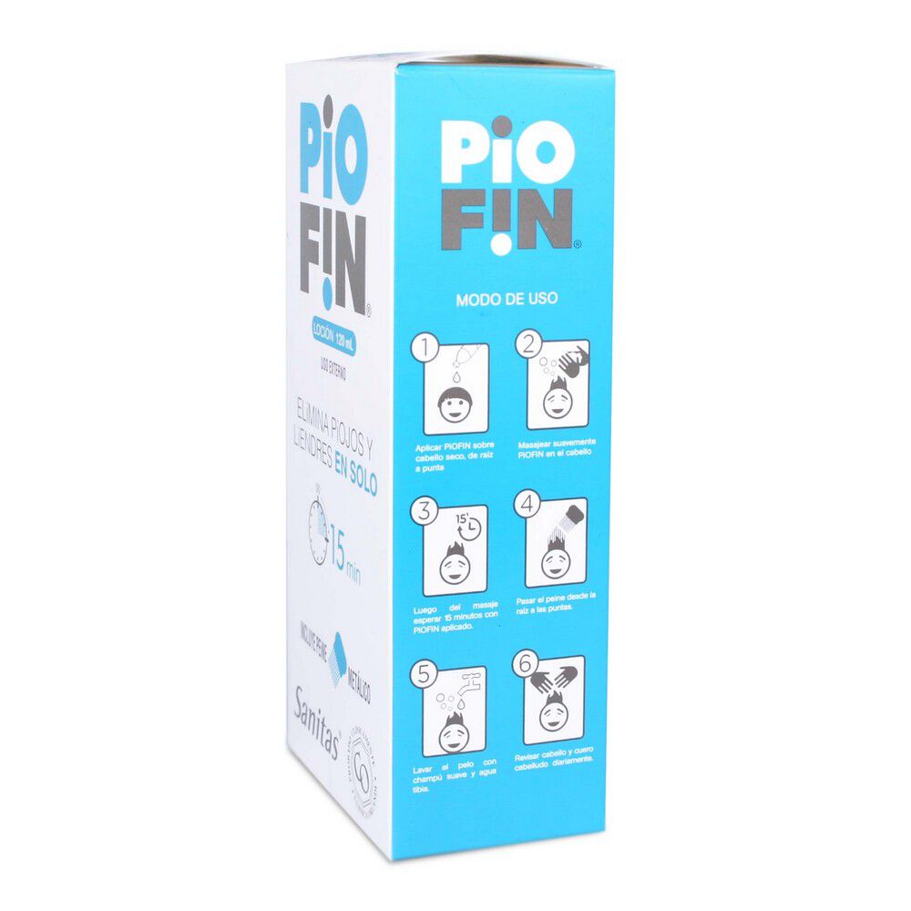 Piofin-Elimina-Piojos-y-Liendres-con-Peine-Metálico-Dimeticona-600-mg-Loción-120-mL-imagen-2