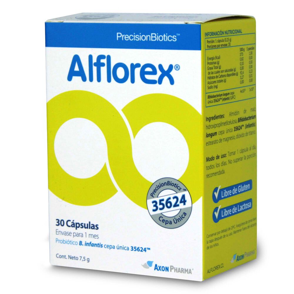 Alflorex-Probiotico-B.-Infantis-30-Cápsulas-imagen-1