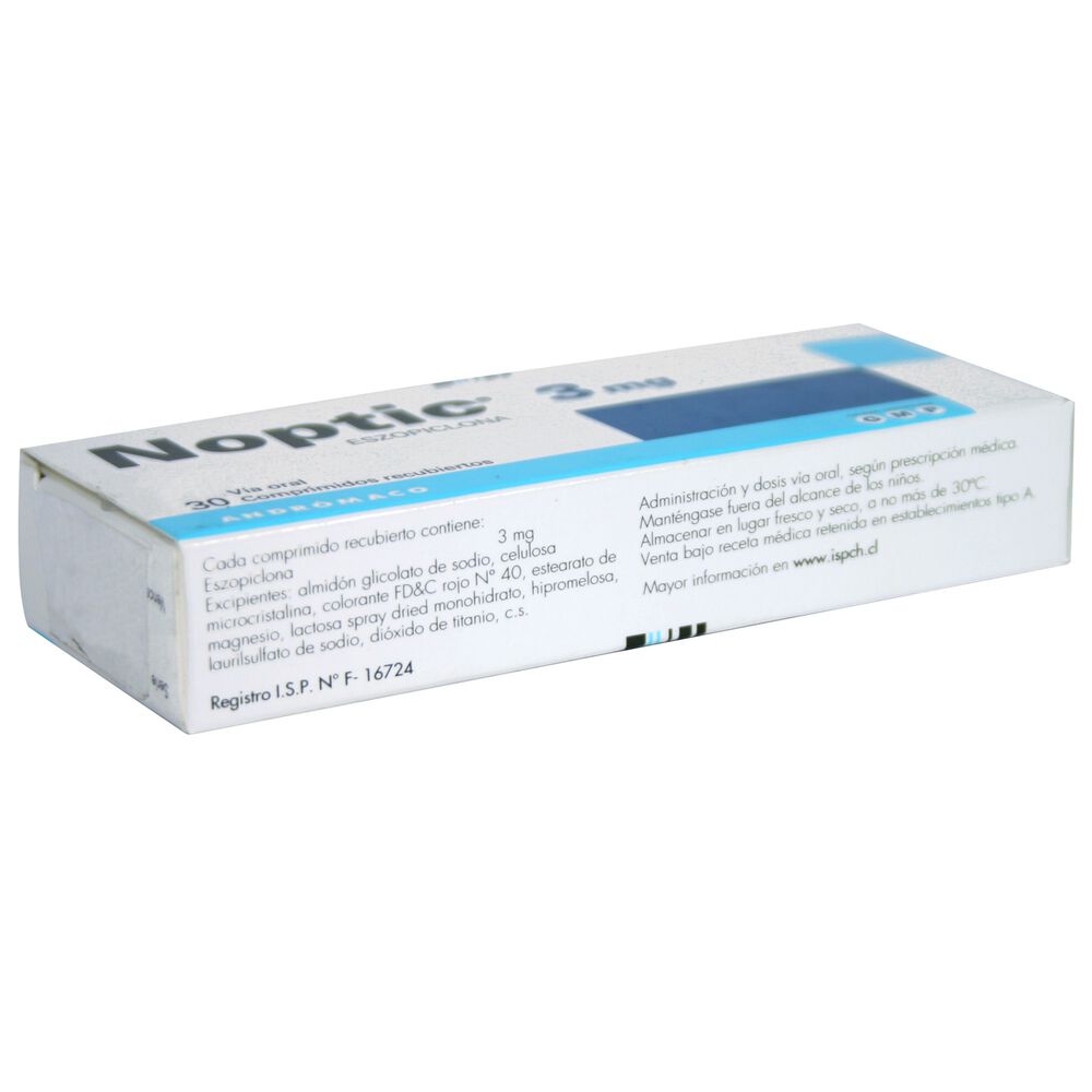 Noptic-Eszopiclona-3-mg-30-Comprimidos-Recubiertos-imagen-2