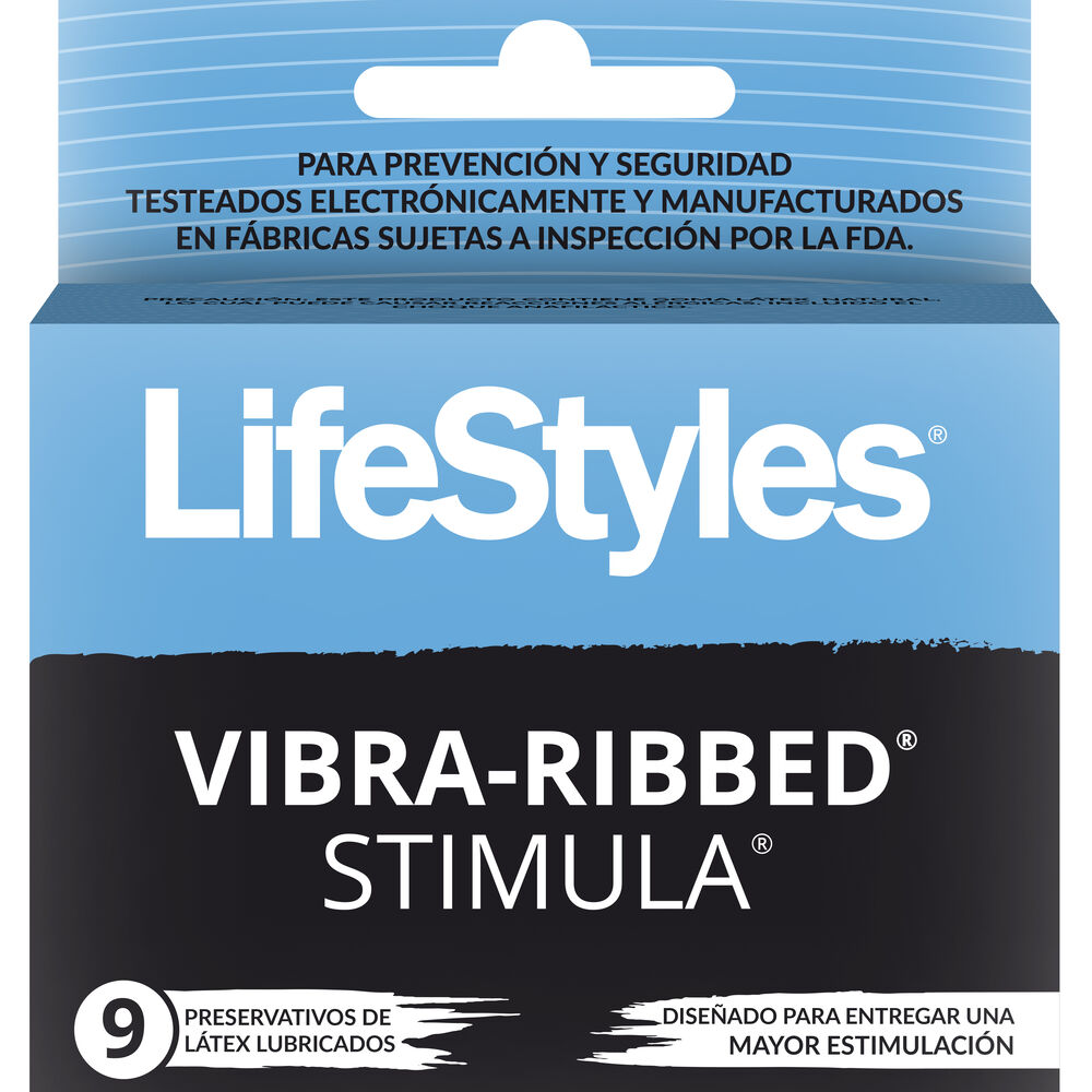 Lifestyles-Vibra-Ribbed-Stimula-9-Unidades-imagen-1