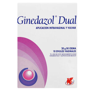Ginedazol-Dual-(Ovulos+Crema)-Tinidazol-150-mg-10-Ovulos-imagen