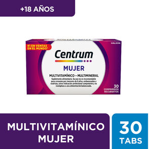 Centrum-Mujer-Multivitaminico-/-Multimineral-30-Comprimidos-Recubiertos-imagen