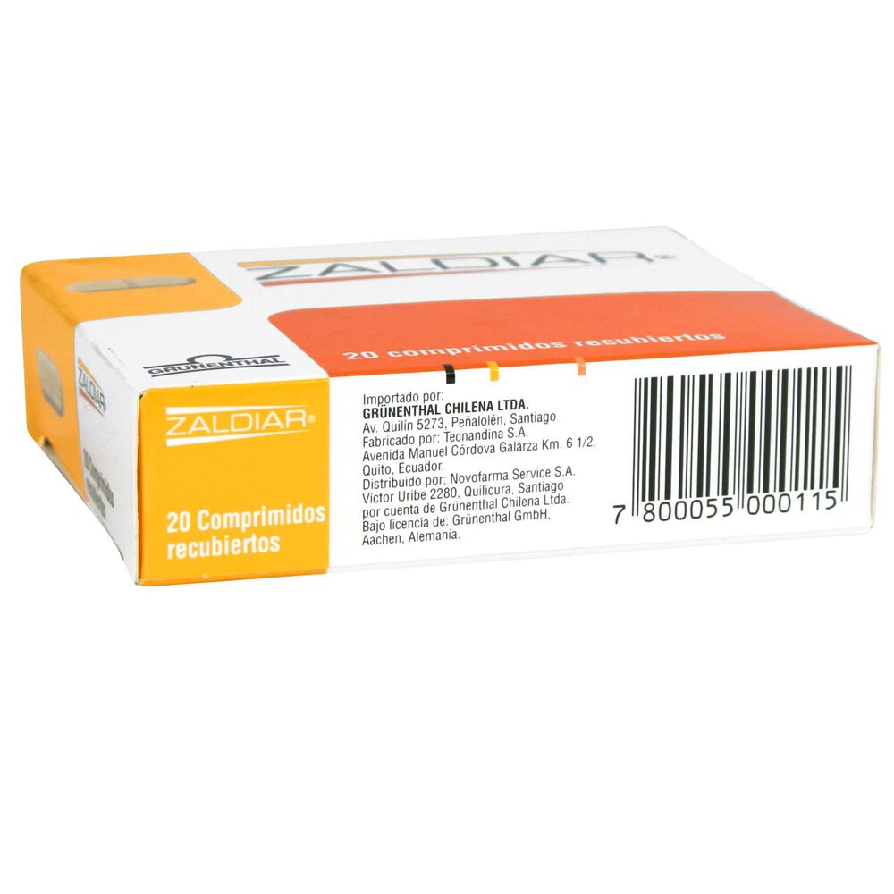 Zaldiar-Tramadol-37,5-mg-20-Comprimidos-Recubiertos-imagen-3