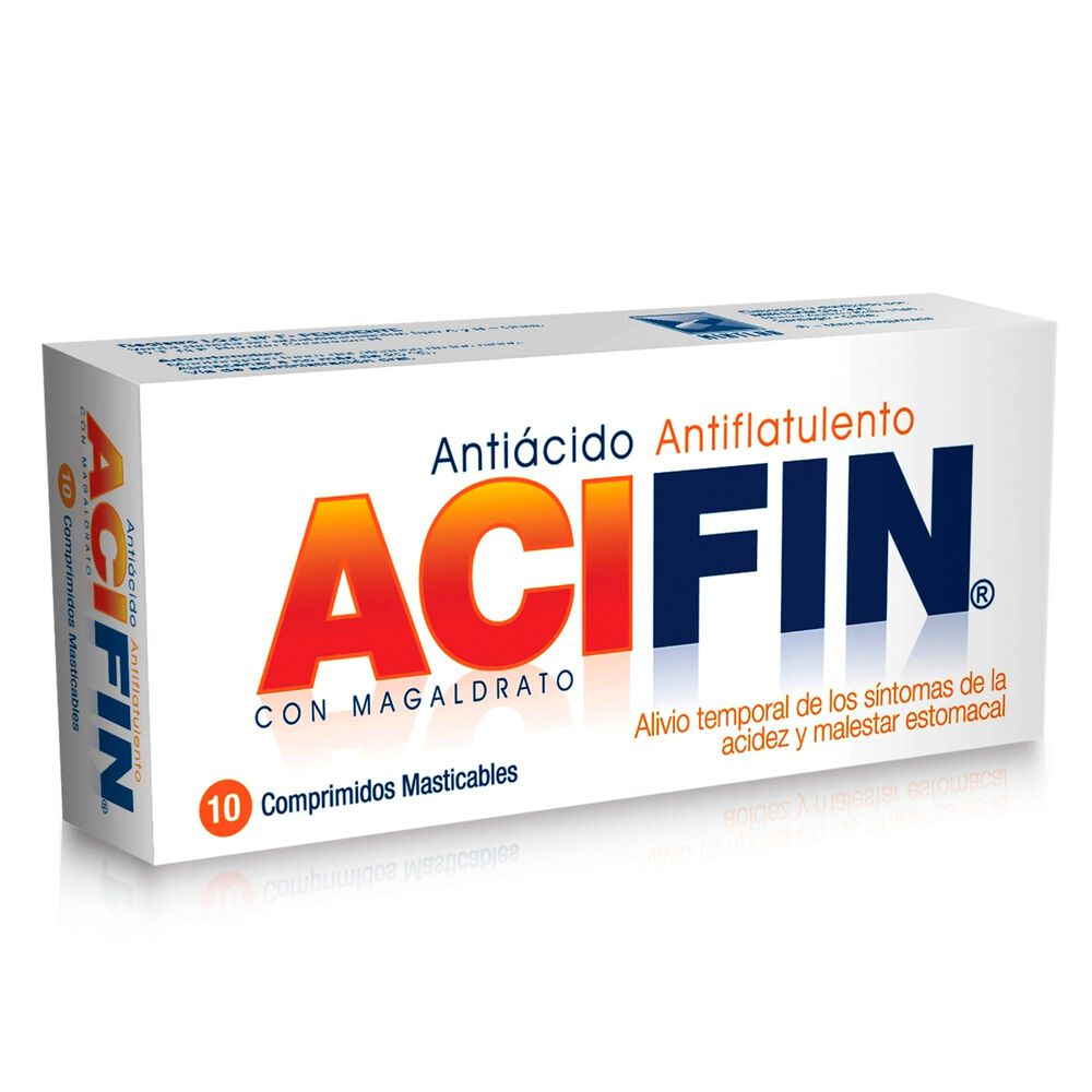 ACIFIN-Antiácido-Magaldrato-480-mg-Simeticona-100-mg-10-Comprimidos-Masticables-imagen