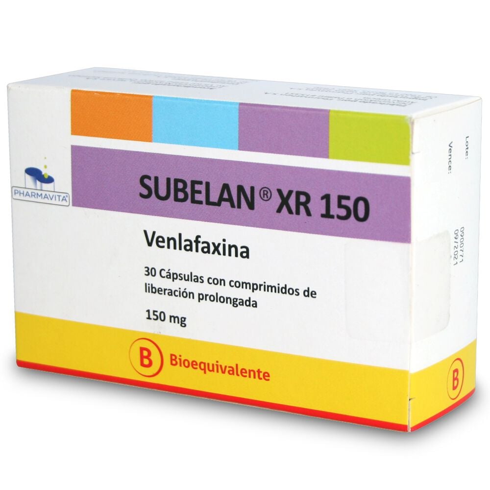 Subelan-XR-Venlafaxina-150-mg-30-Cápsulas-imagen-1